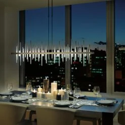 Cityscape Large LED Pendant -HomeNest Store Cityscape Large LED Pendant 3 a685e0e8 65fb 4467 ad4d d03bfc49dca5