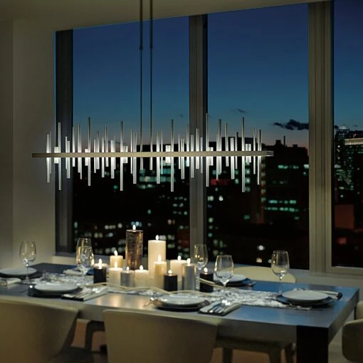 Cityscape Large LED Pendant - Image 4