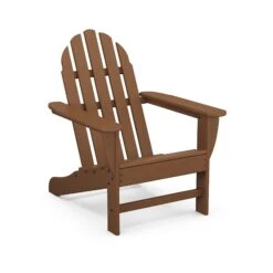POLYWOOD Classic Adirondack Chair -HomeNest Store Classic Adirondack Chair AD4030TE Teak