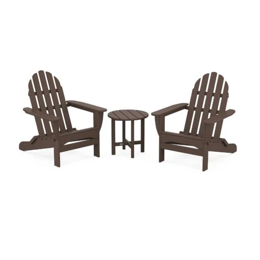 POLYWOOD Classic Folding Adirondack 3-Piece Set - Image 5