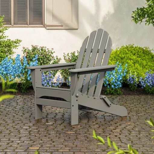 POLYWOOD Classic Folding Adirondack Chair - Image 3