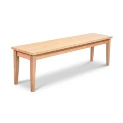 Classic Shaker Bench -HomeNest Store Classic Shaker Bench 15x60 Natural Maple