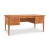 Large Wood Executive Desk -HomeNest Store Classic Shaker Executive Desk