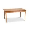 Classic Shaker Flare Leg Extension Dining Table -HomeNest Store Classic Shaker Flare Leg Extension Table