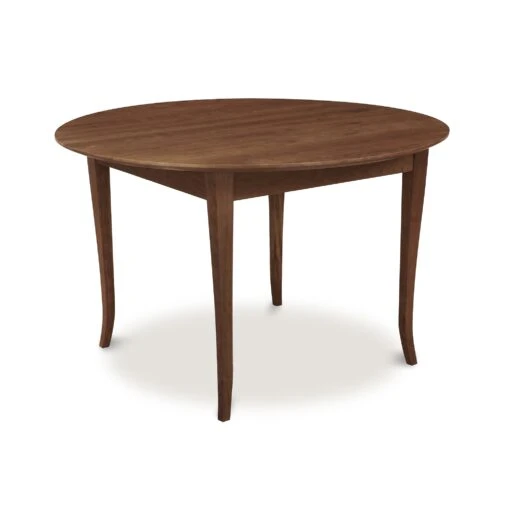 Classic Shaker Flare Leg Round Solid Top Table - Image 4