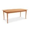 Classic Shaker Flare Leg Solid Boat Top Table -HomeNest Store Classic Shaker Flare Leg Solid Boat Top Table