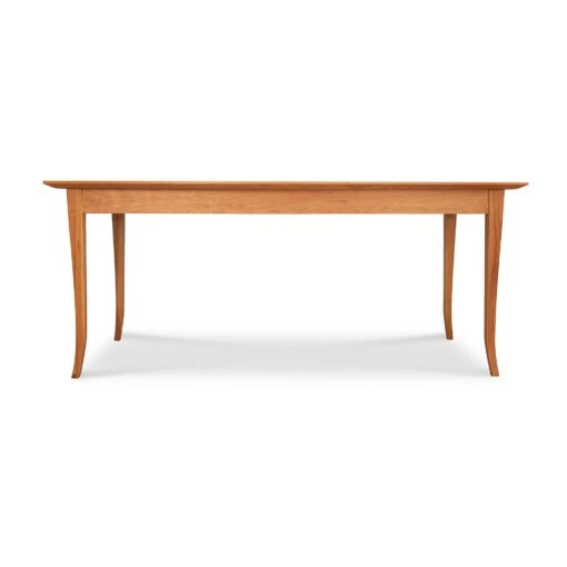 Classic Shaker Flare Leg Solid Boat Top Table - Image 2
