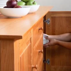 Classic Shaker Large Buffet -HomeNest Store Classic Shaker Large Buffet With Taper Legs Life 1