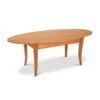 Classic Shaker Flare Leg Oval Top Coffee Table -HomeNest Store Classic Shaker Oval Flare Leg Coffee Table
