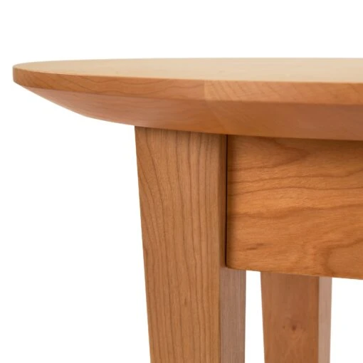 Classic Shaker Round Flare Leg End Table - Image 3