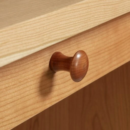 Small Wood Executive Desk - Image 6