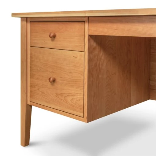 Small Wood Executive Desk - Image 8