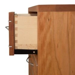 Contemporary Cable 3-Drawer Nightstand -HomeNest Store Contemp Cable 3 Drawer Nightstand 3