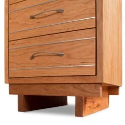 Contemporary Cable 3-Drawer Nightstand -HomeNest Store Contemp Cable 3 Drawer Nightstand 5