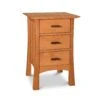 Contemporary Craftsman 3-Drawer Nightstand -HomeNest Store Contemp Craftsman 3 Drawer Nightstand