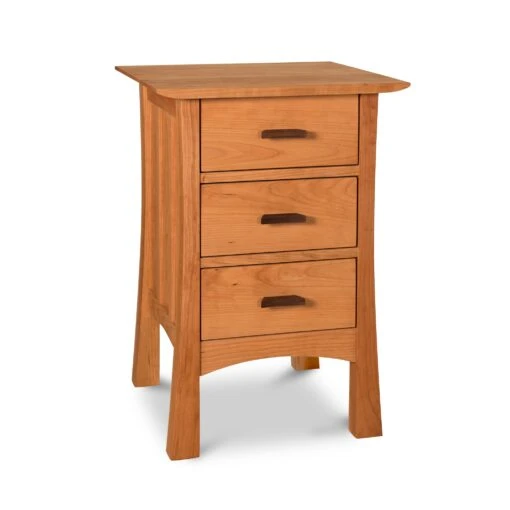 Contemporary Craftsman 3-Drawer Nightstand