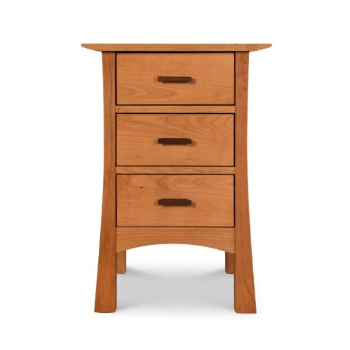 Contemporary Craftsman 3-Drawer Nightstand - Image 2
