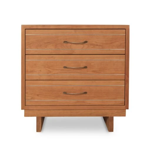 Contemporary Cable 3-Drawer Chest - Image 2