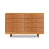 Contemporary Cable 8-Drawer Dresser -HomeNest Store Contemporary Cable 8 Drawer Dresser