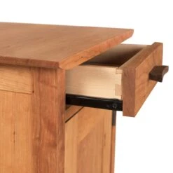 Contemporary Craftsman 1-Drawer Nightstand With Door -HomeNest Store Contemporary Craftsman 1 Drawer Nightstand with Door 4