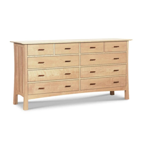 Contemporary Craftsman 10-Drawer Wide Dresser - Image 2