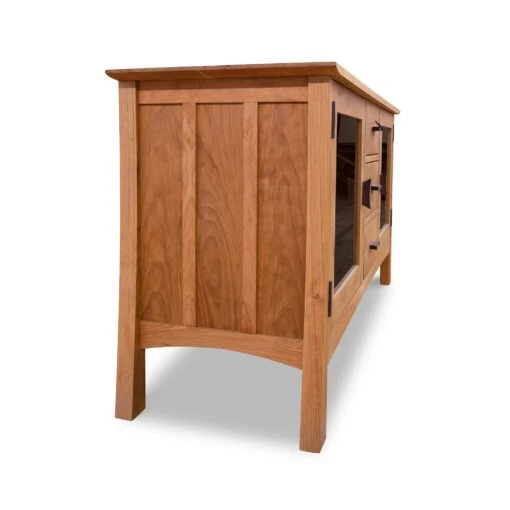 Contemporary Craftsman 3-Drawer Media Console - Image 3