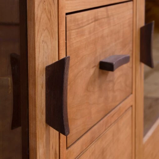 Contemporary Craftsman 3-Drawer Media Console - Image 5