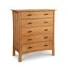 Contemporary Craftsman 5-Drawer Chest -HomeNest Store Contemporary Craftsman 5 Drawer Chest