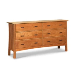 Contemporary Craftsman 6-Drawer Dresser