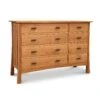 Contemporary Craftsman 8-Drawer Dresser -HomeNest Store Contemporary Craftsman 8 Drawer Dresser
