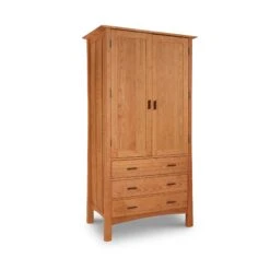 Contemporary Craftsman Tall Armoire -HomeNest Store Contemporary Craftsman Tall Armoire