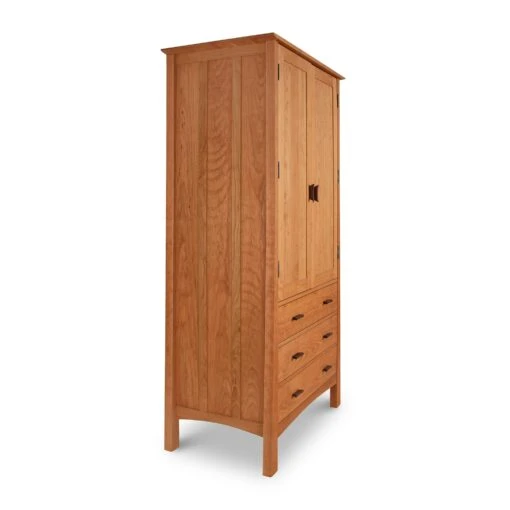 Contemporary Craftsman Tall Armoire - Image 2