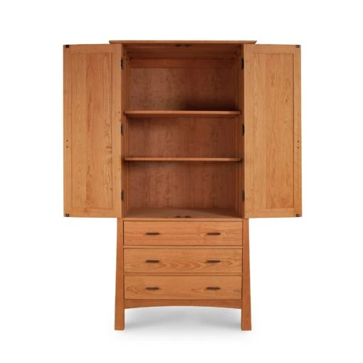 Contemporary Craftsman Tall Armoire - Image 3