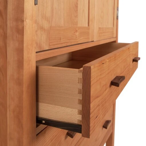 Contemporary Craftsman Tall Armoire - Image 6