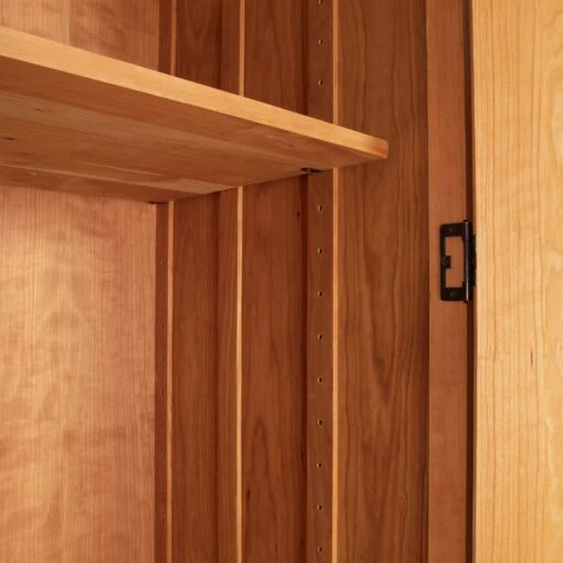 Contemporary Craftsman Tall Armoire - Image 7
