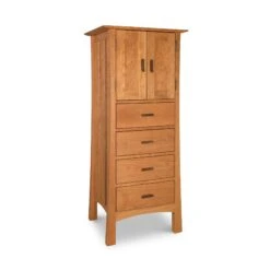 Contemporary Craftsman Tall Storage Chest