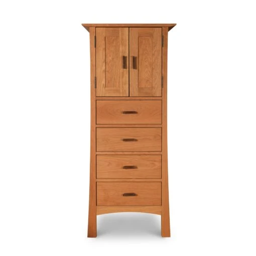 Contemporary Craftsman Tall Storage Chest - Image 2