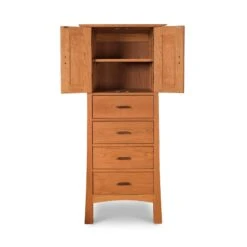 Contemporary Craftsman Tall Storage Chest -HomeNest Store Contemporary Craftsman Tall Storage Chest 2