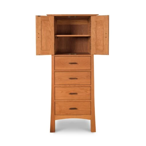 Contemporary Craftsman Tall Storage Chest - Image 3