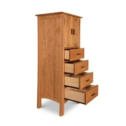 Contemporary Craftsman Tall Storage Chest -HomeNest Store Contemporary Craftsman Tall Storage Chest 3