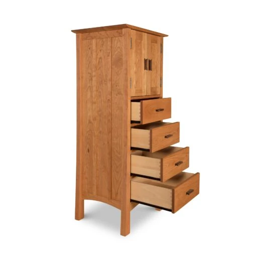 Contemporary Craftsman Tall Storage Chest - Image 4