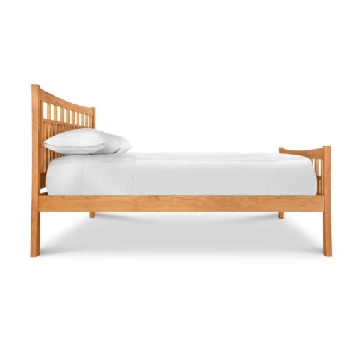 Contemporary Craftsman High Footboard Bed - Image 3