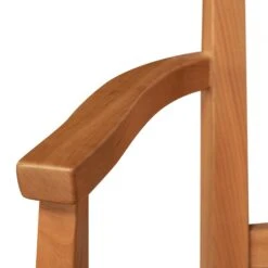 Contemporary Shaker Chair -HomeNest Store Contemporary Shaker Dining Arm Chair with Black Seat 3