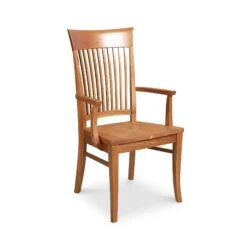 Contemporary Shaker Chair With Wood Seat -HomeNest Store Contemporary Shaker Dining Arm Chair with Wood Seat