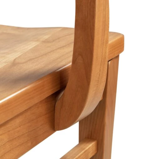 Contemporary Shaker Chair With Wood Seat - Image 8