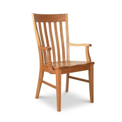 Country Shaker Chair With Wood Seat - Image 8