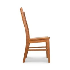 Country Shaker Chair With Wood Seat -HomeNest Store Country Shaker Dining Side Chair with Wood Seat 2