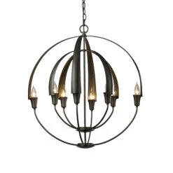 Double Cirque Chandelier