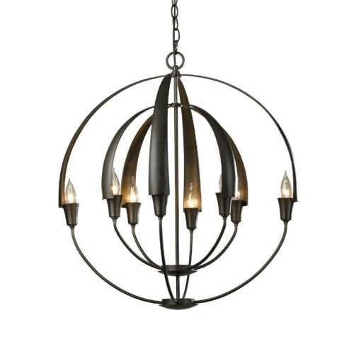 Double Cirque Chandelier