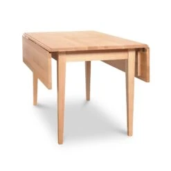 Drop Leaf Table -HomeNest Store Drop Leaf Table 36x52 Natural Maple